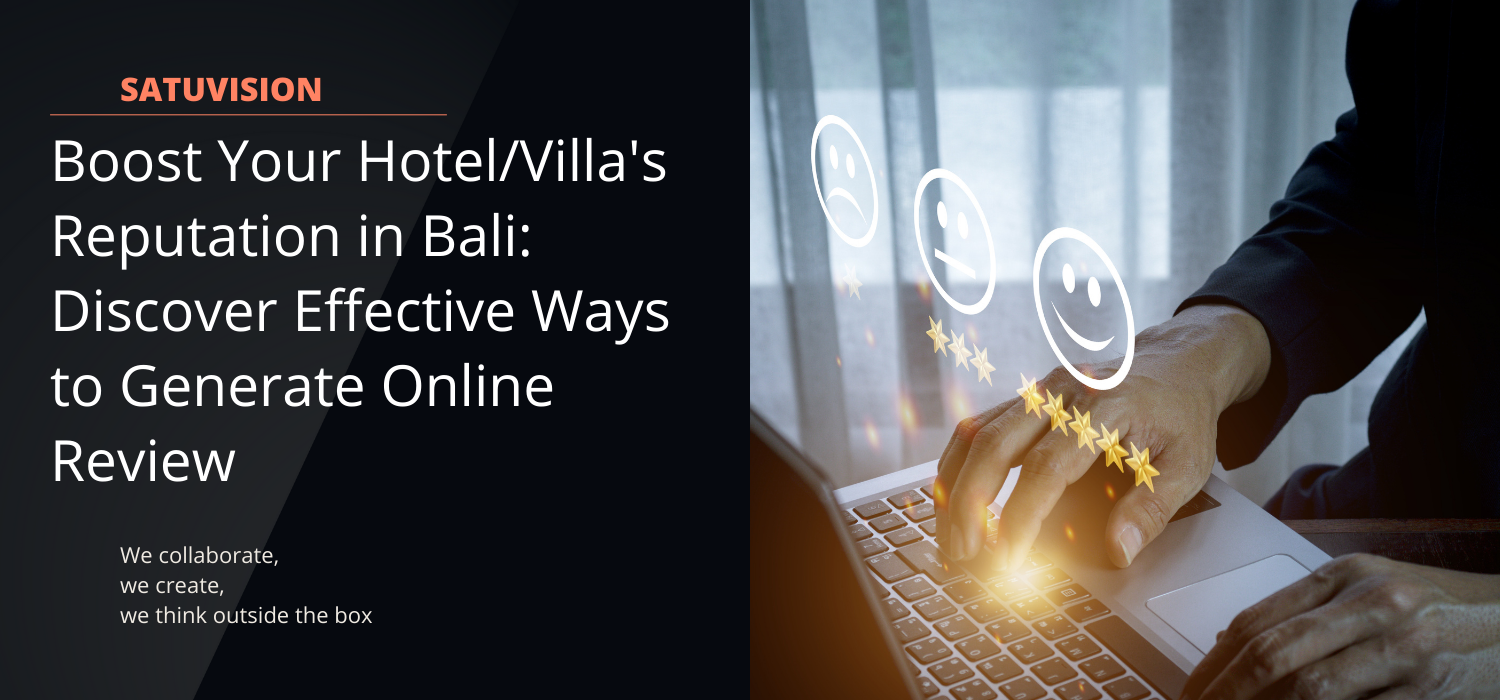 Generate Online Review for Hotel & Villa in Bali Header