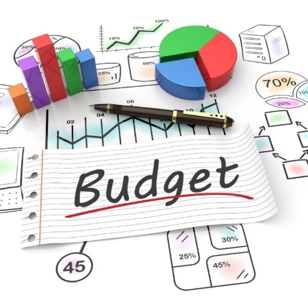 Blog banner: digital marketing budget for hotels